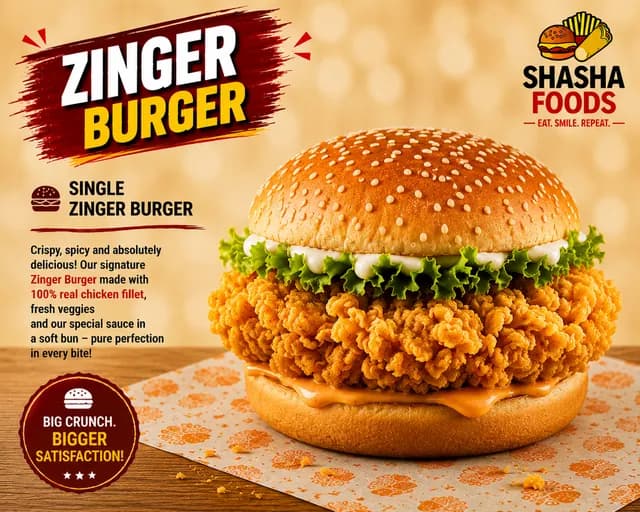 Zinger Burger