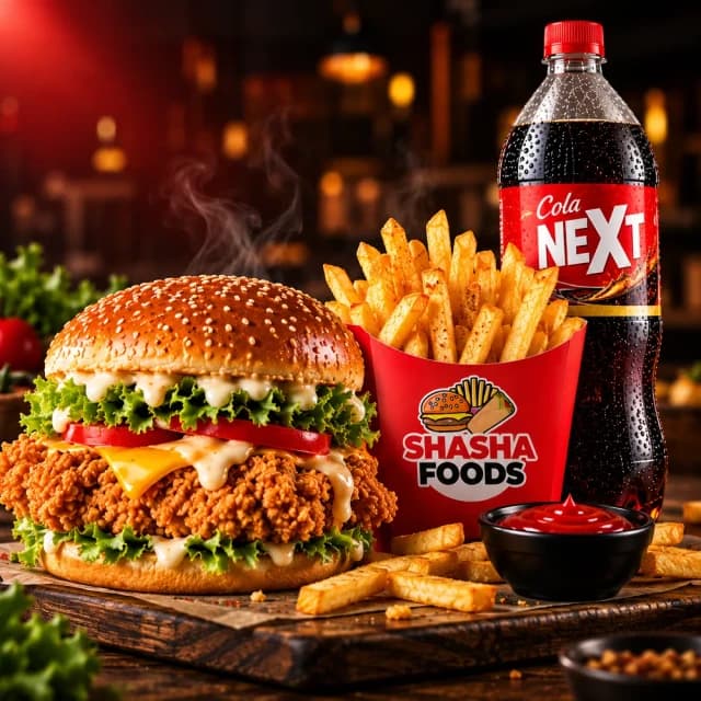 Zinger Burger from SHASHA FOODS PK